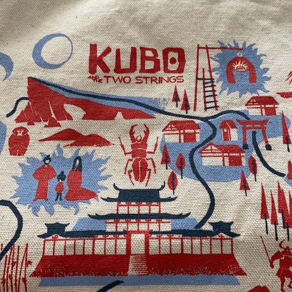 Kubo and the Two Strings canvas tote bag - Picture 2 of 4